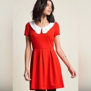 Unique Vintage or Modcloth Sunny Girl babydoll dress XL